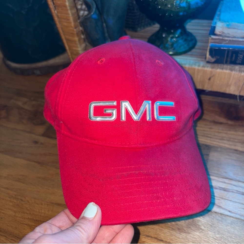 GMC Red Baseball Cap trucker hat Denali|yukon#fesrival#truckerhat#dadhat#redhat
